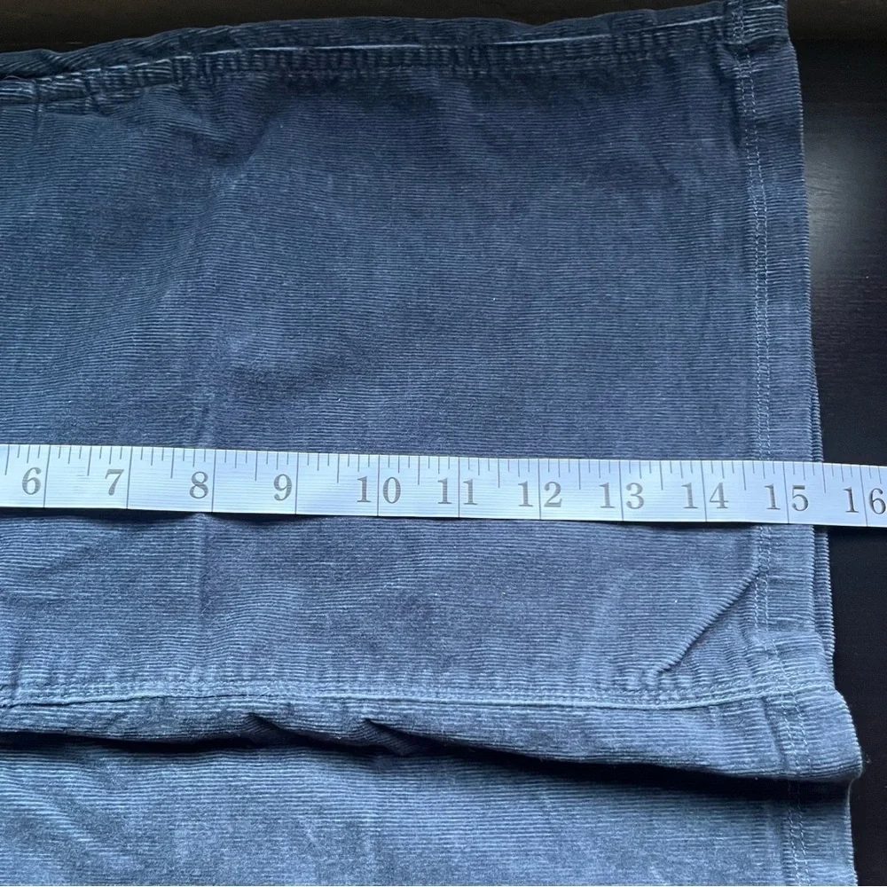 Y2K Horny Toad Navy Corduroy Mini Skirt Size 2